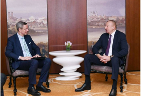 Ильхам Алиев встретился в Мюнхене с  Андреасом Решмайером- ФОТО