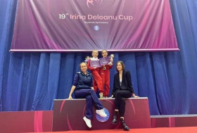 Десятилетняя гимнастка привезла в Азербайджан 3 золотые медали
