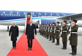 Президент Азербайджана совершил визит в Нахчыван - ФОТО