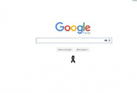 Google поменял дудл Хеллоуина на черную ленту в знак трагедии в Египте
