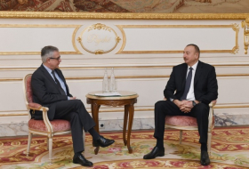 Президент Азербайджана встретился с гендиректором компании Credit Agricole SA - ОБНОВЛЕНО