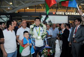 Олимпийская сборная Азербайджана вернулась на Родину