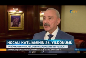 NTV и “Ülke TV” показали репортажи о Ходжалинском геноциде