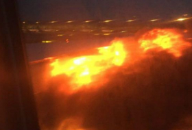 В аэропорту Сингапура при посадке загорелся Boeing 777