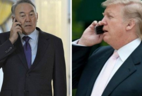 Трамп и Назарбаев провели телефонные переговоры