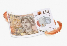 В Великобритании появились 10-фунтовые банкноты в честь Джейн Остин