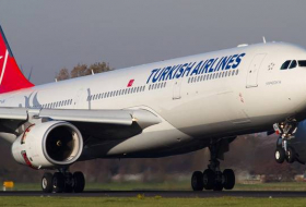 Самолет Turkish Airlines в Вене