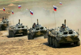 Российские танкисты тренируются в Армении