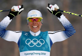 Шведская лыжница Калла выиграла первое золото Олимпиады