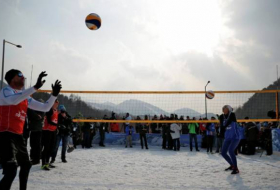 Олимпиад-2018: презентован волейбол на снегу