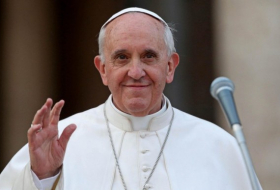 Папа Римский поздравил президента Азербайджана
