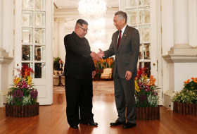 Ким Чен Ын встретился с премьер-министром Сингапура