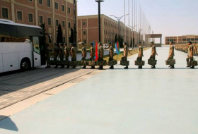 Группа миротворцев из Азербайджана отправлена в Афганистан - ФОТО