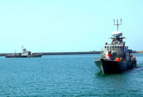 Военные корабли Ирана прибыли в Баку - ВИДЕО