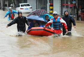 На юго-западе Китая пять человек погибли из-за наводнения
