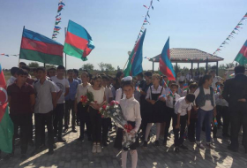 Впервые в азербайджанском селе открылась школа 
