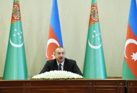 Ильхам Алиев: Азербайджано-туркменские отношения имеют очень большой потенциал