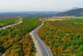 В Азербайджане реконструирован дорожный участок - ФОТО
