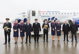 Парк авиакомпании Buta Airways пополнился еще одним самолётом Embraer E-190 - ФОТО