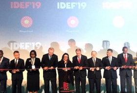 Закир Гасанов принял участие в открытии выставки «IDEF-2019»
