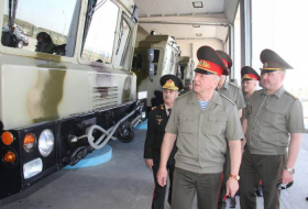Делегация ВС Беларуси посетила воинскую часть в Азербайджане