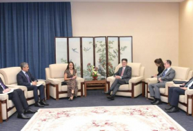 Лейла Алиева встретилась в Пекине с заместителем главы МИД Китая - ФОТО