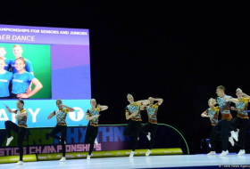 В Баку стартовал второй день соревнований Чемпионата Европы по аэробной гимнастике