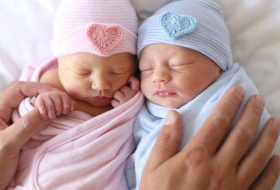 С начала года в Азербайджане родились 1238 близнецов и 36 тройняшек

