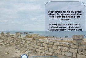 В Азербайджане созданы мониторинговые группы по охране прибрежной полосы Каспийского моря
