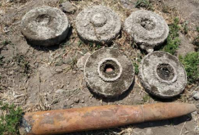 В прошлом месяце в Азербайджане были обнаружены 249 неразорвавшихся боеприпасов