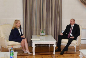 Ильхам Алиев принял министра экономики и устойчивого развития Грузии - ФОТО