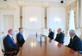 Президент Ильхам Алиев принял делегацию компании BP