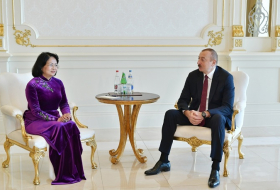 Президент Азербайджана принял вице-президента Вьетнама - ФОТО