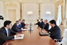 Ильхам Алиев принял федерального министра Австрии