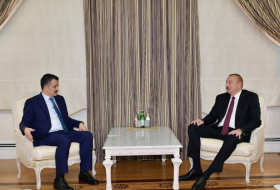 Ильхам Алиев принял министра сельского и лесного хозяйства Турции - ФОТО