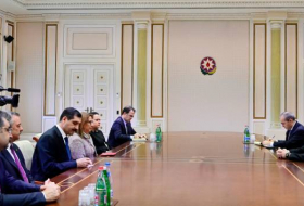 Ильхам Алиев принял турецкую делегацию
