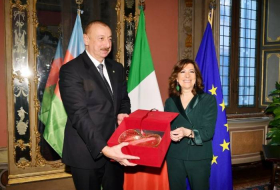 Президент Ильхам Алиев встретился с председателем Сената Италии- ФОТО 