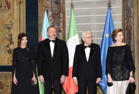 В честь Президента Азербайджана в Риме был дан государственный прием - ФОТО