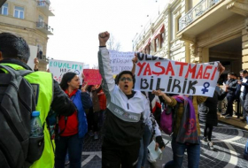 Агрессивная сходка в центре Баку: Марш в защиту женщин или полукриминальная провокация?  
