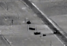 Минобороны показало видеозапись вывода на стартовую позицию уничтоженных армянских ракет - ВИДЕО