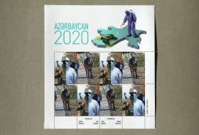 Выпущены в оборот почтовые марки, посвященные героям Азербайджана - ФОТО
