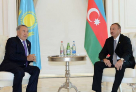 Президент Ильхам Алиев направил Назарбаеву поздравительное письмо