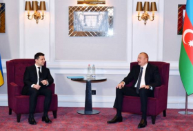 Ильхам Алиев встретился в Брюсселе с Президентом Украины 