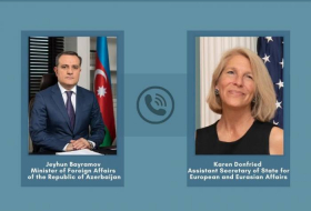 Состоялся телефонный разговор главы МИД Азербайджана с помощником госсекретаря США