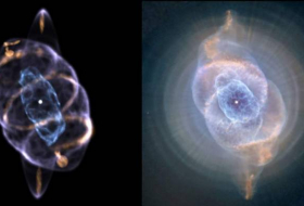 Астрономы обнаружили двойную звезду в центре туманности Кошачий глаз
