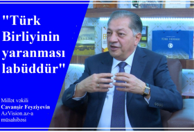 Джаваншир Фейзиев: «Создание союза тюркских государств становится неизбежной реальностью» - ИНТЕРВЬЮ+ВИДЕО