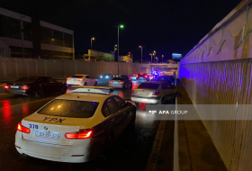 В Баку столкнулись 9 автомобилей, есть пострадавшие