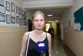 Украинская школьница: Благодарю за созданную для нас возможность приехать в Азербайджан
