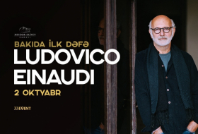 Итальянский композитор Людовико Эйнауди впервые выступит в Баку