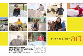В Монголии проходит международный скульптурный симпозиум «MongolianArt» -ФОТО
